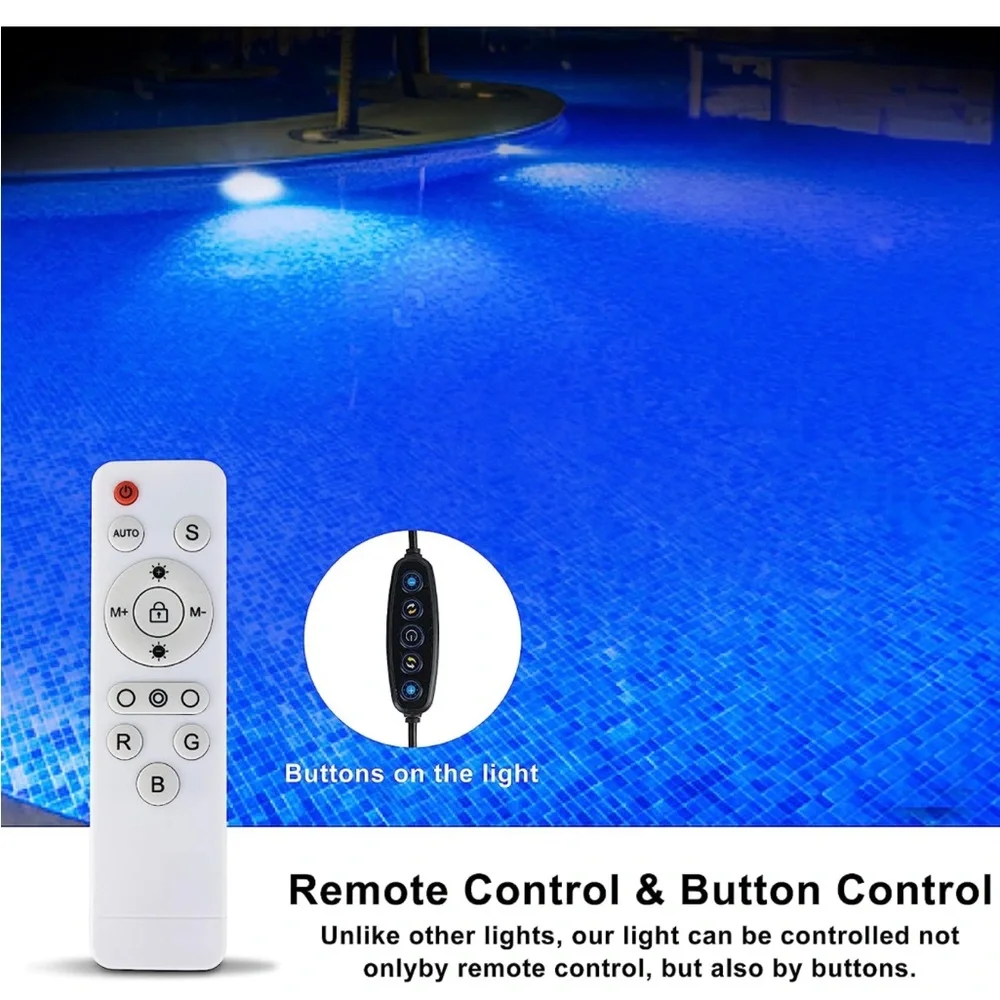 Beautiful pool light